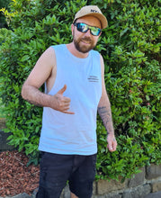 Load image into Gallery viewer, Victorian Brotherhood Muscle Singlet Design 2 - White