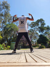 Load image into Gallery viewer, Victorian Brotherhood Muscle Singlet Design 2 - White