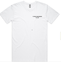 Load image into Gallery viewer, Victorian Brotherhood Tee Design 2 - White
