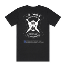 Load image into Gallery viewer, Victorian Brotherhood T-Shirt Design 2 - Black

