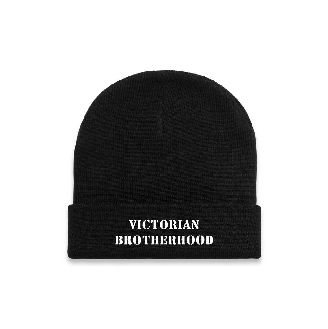 Embroidered Victorian Brotherhood Beanie