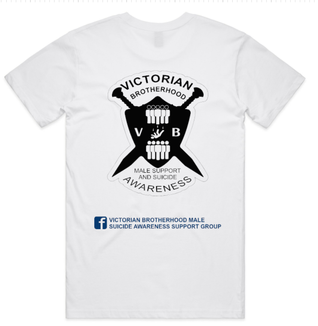 Victorian Brotherhood Tee Design 2 - White